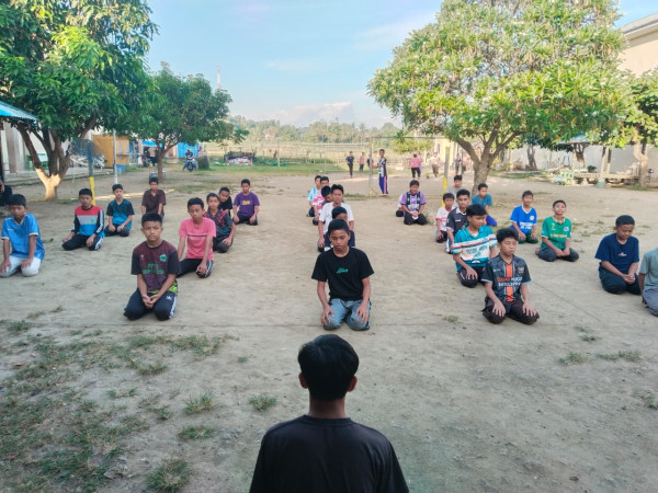 Latihan Perdana Perisai Badar Digelar di PPTQ Wahdah Islamiyah Sinjai