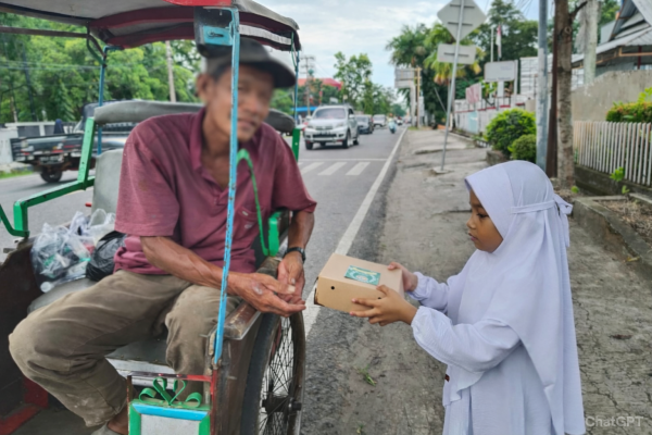 300 Kotak Iftar Dibagikan, RA Qurrata A’yun Sinjai Hadirkan Ramadhan yang Lebih Bermakna