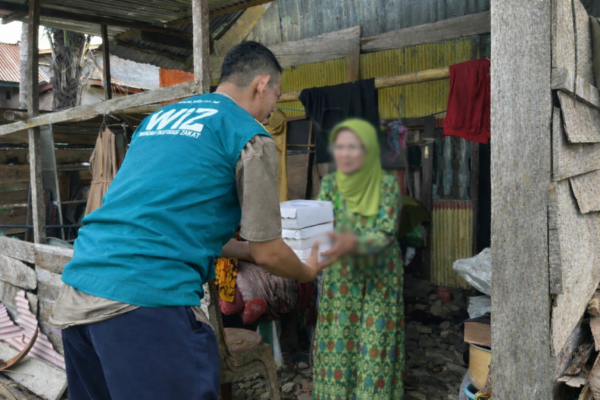 Tepat Sasaran, 115 Porsi Fidyah WIZ Sinjai Hadir untuk Warga Dua Desa di Sinjai Selatan