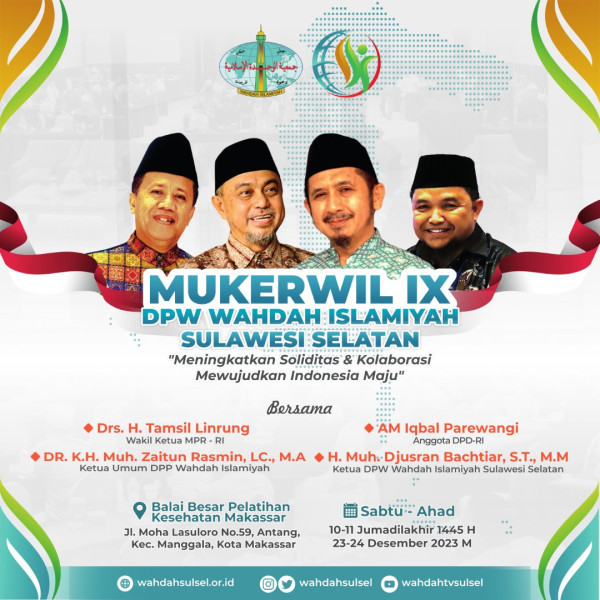 Mukerwil IX DPW Wahdah Islamiyah Sulawesi Selatan