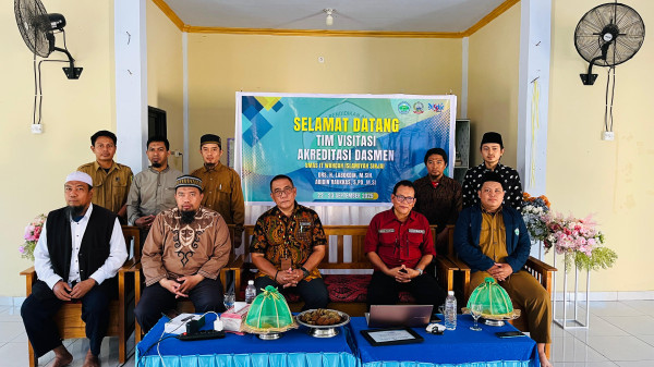Visitasi Akreditasi Pertama, SMAS IT Wahdah Islamiyah Sinjai Optimis Raih Hasil Terbaik