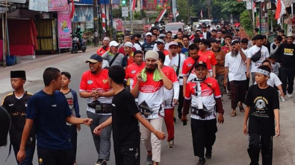 Ratusan Warga Ikut Jalan Sehat Ukhuwah Wahdah Islamiyah Gowa
