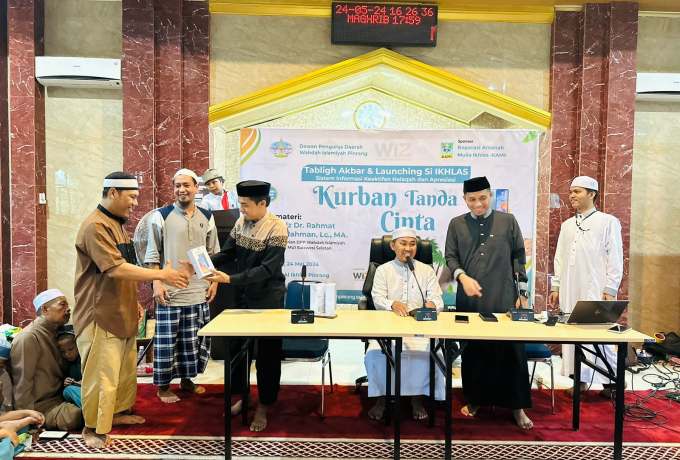 Si IKHLAS Diharapkan Akselerasi Percepatan Dakwah Wahdah Pinrang