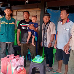 Bantuan dan Kepedulian WIZ Pinrang untuk Korban Kebakaran di Ujung, Tiroang